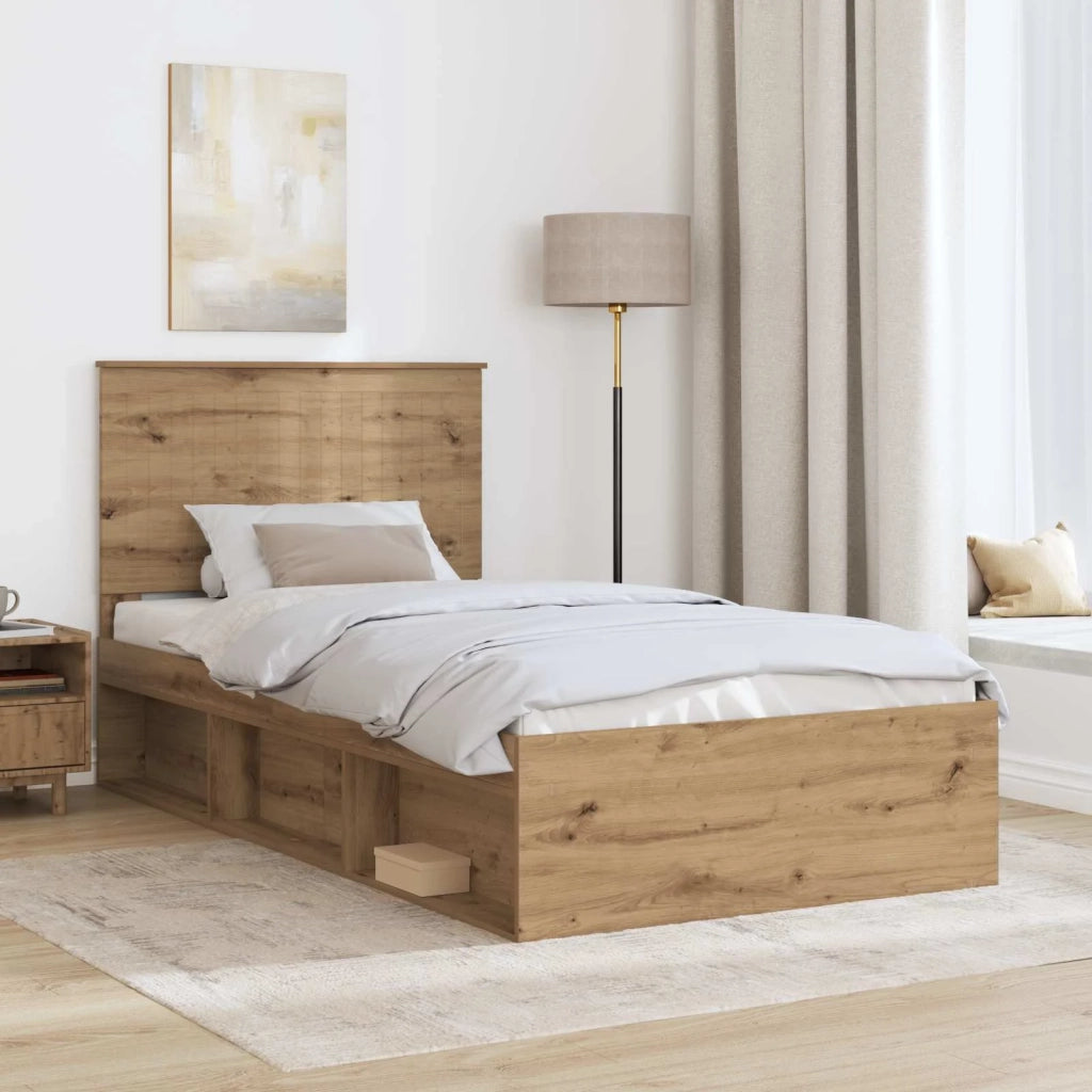 Struttura del letto Rovere Artigianale 100 x 200 cm 3411054