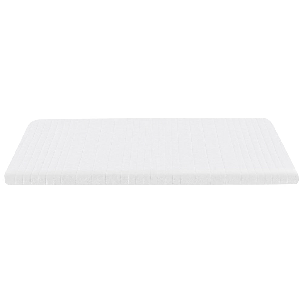 Coprimaterasso in schiuma bianca 180 x 200 cm comfort morbidezza