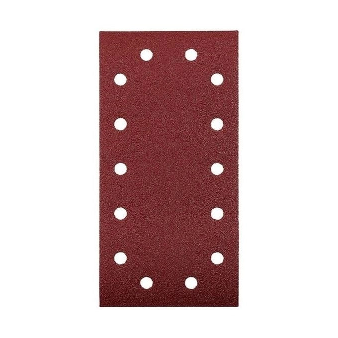 Kwb 818904 Carta Abrasiva per Levigatrice Orbitale Grana 40 115x23 cm 5 pezzi colore Marrone