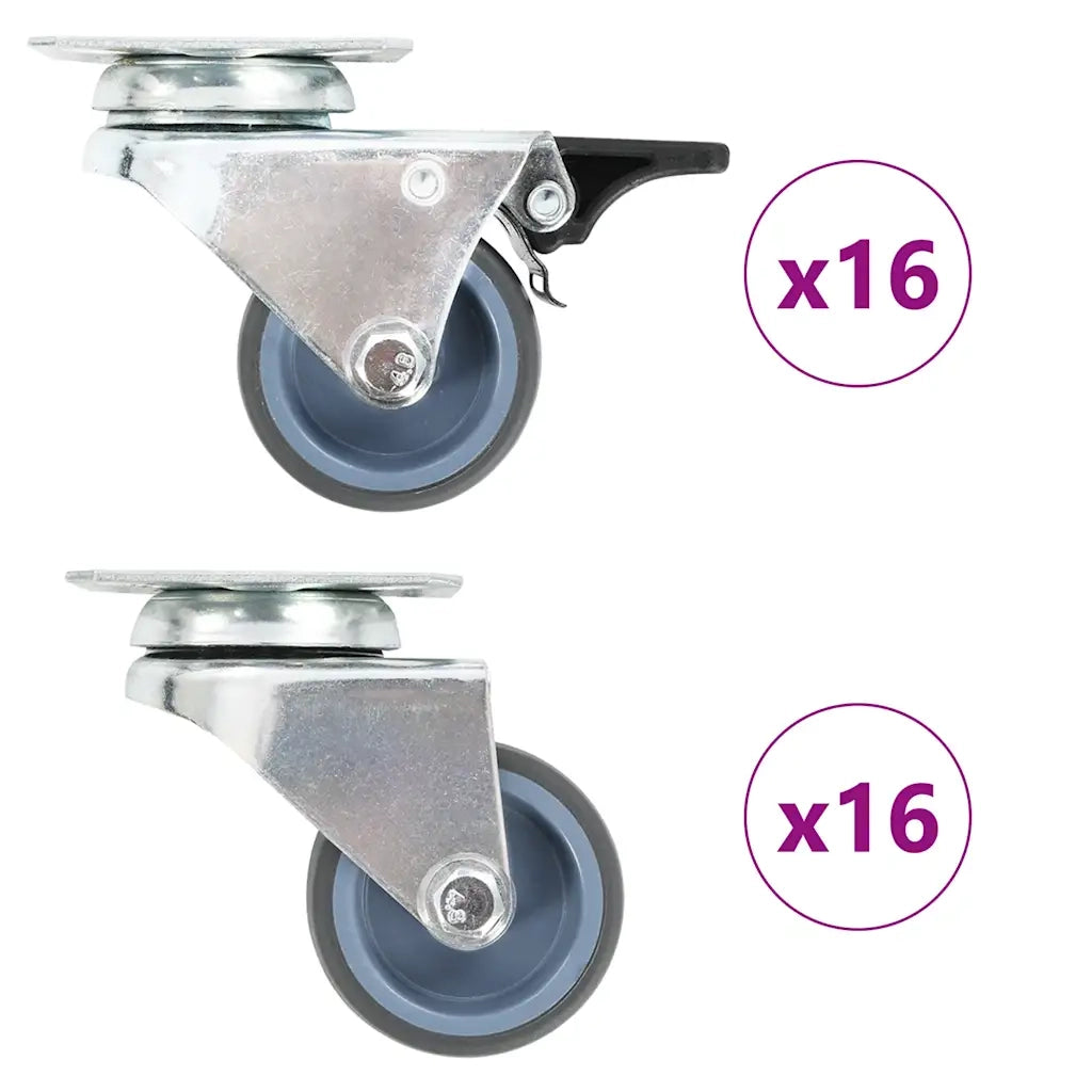 Ruote Girevoli Gemellate 32 pz 50 mm cod mxl 65087