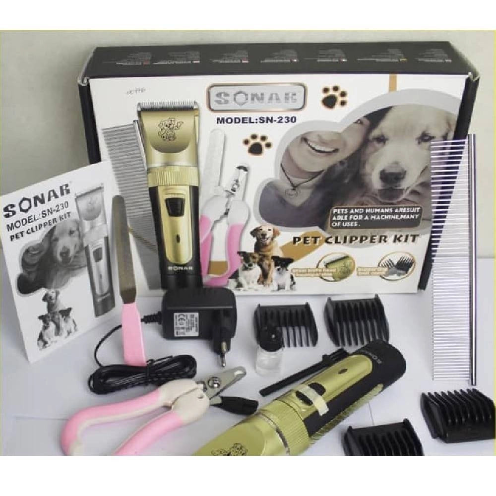 Trade Shop - Rasoio Tosatrice Taglia Peli Animali Domestici Sonar Sn-230 Cani Gatti -