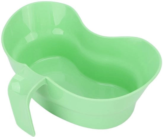 Bacino Idraulico a Forma di Cuore per Emesi, Lavabo in Plastica con Maniglia, Ideale per Anziani - Igiene e Facile da Utilizzare