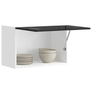 Pensile da Cucina-Mobile Cucina da Parete Kalmar Nero in Legno Multistrato 701410