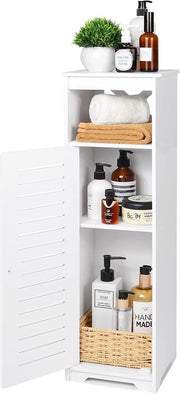 Organizzatore di stoccaggio per bagno - cassettiera per vanità - 1 pezzo - bianco