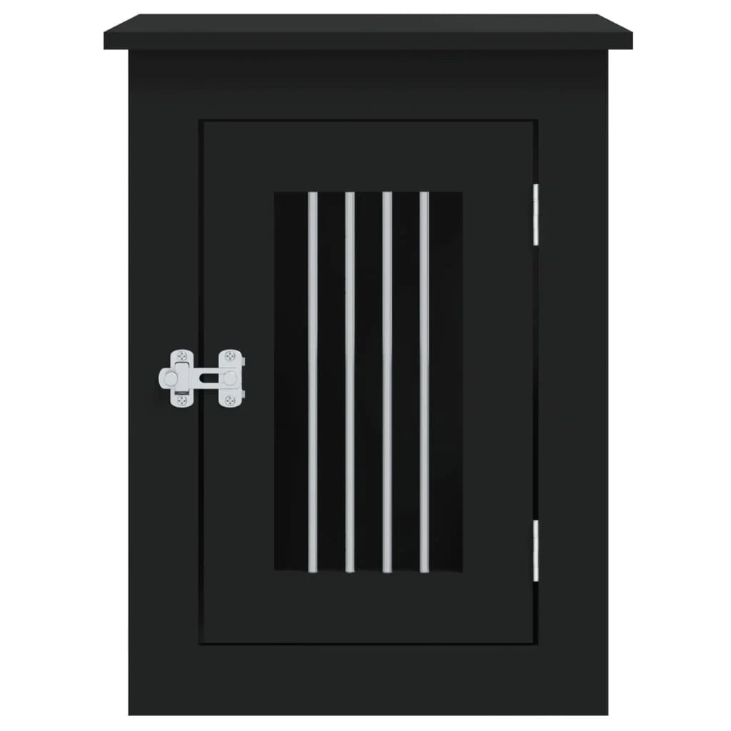 Mobile per trasportino per cani 45 x 62 x 59 cm in legno ingegnerizzato nero 02_0043352