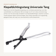 Tang per fissi di copertura 27 cm - Universale - Strumento per rimozione - Standard USA - Acciaio inossidabile - Prodotto di alta qualità