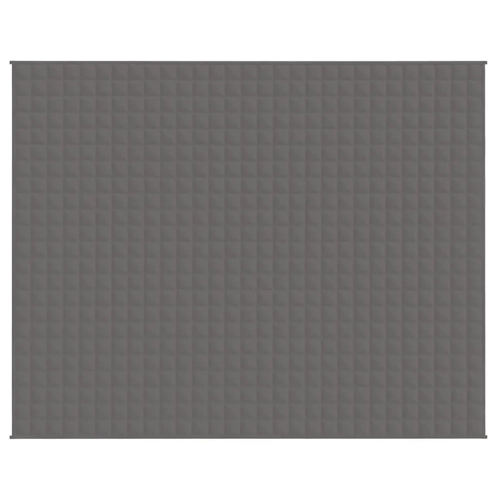 Coperta Ponderata Grigia 235x290 cm 15 kg Tessuto 350787