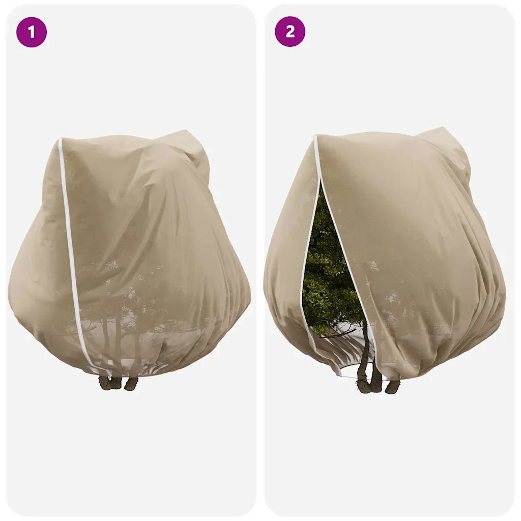 Coperture in Fleece per Protezione Antigelo delle Piante 3 pcs