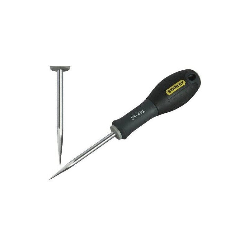 STANLEY PUNTERUOLO IN ACCIAIO CROMATO Ø 5 X 75 MM