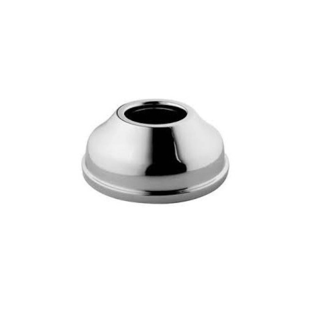 Rosone sagomato ottone cromato 75 mm *** misura Ø32, confezione 1