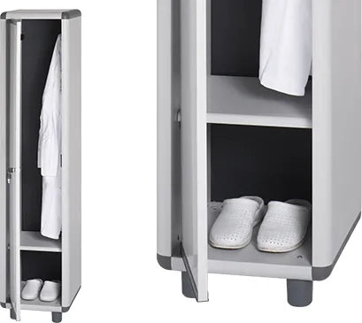 ARMADIO SPOGLIATOIO 'EASY' 1 posto 39x39x175h cm GAROFALO