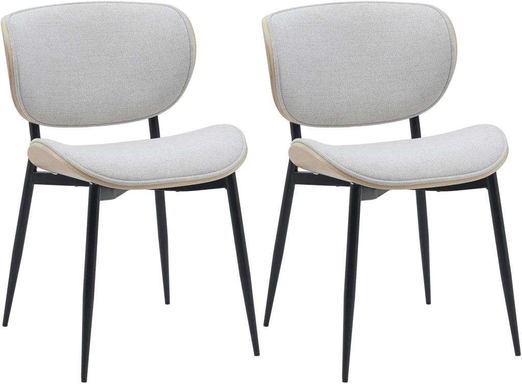 2er Set Esszimmerstuhl Enid Stoff