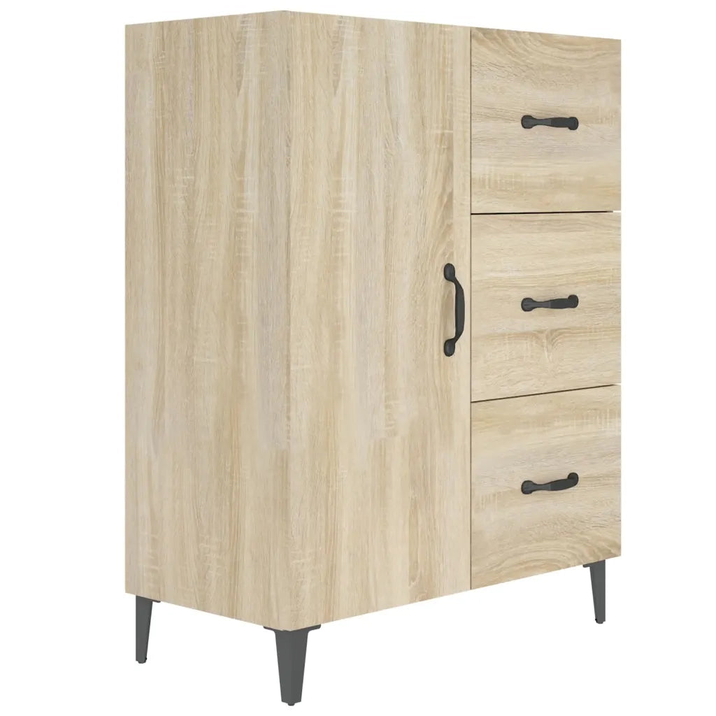 Credenza Rovere Sonoma 69,5x34x90 cm in Legno Multistrato cod mxl 19247