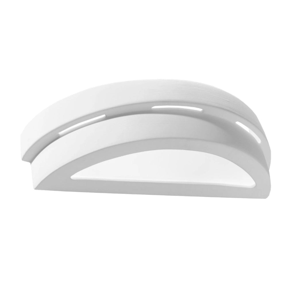 Applique ceramica bianca Pure Lume Solaro 2xE27 IP20
