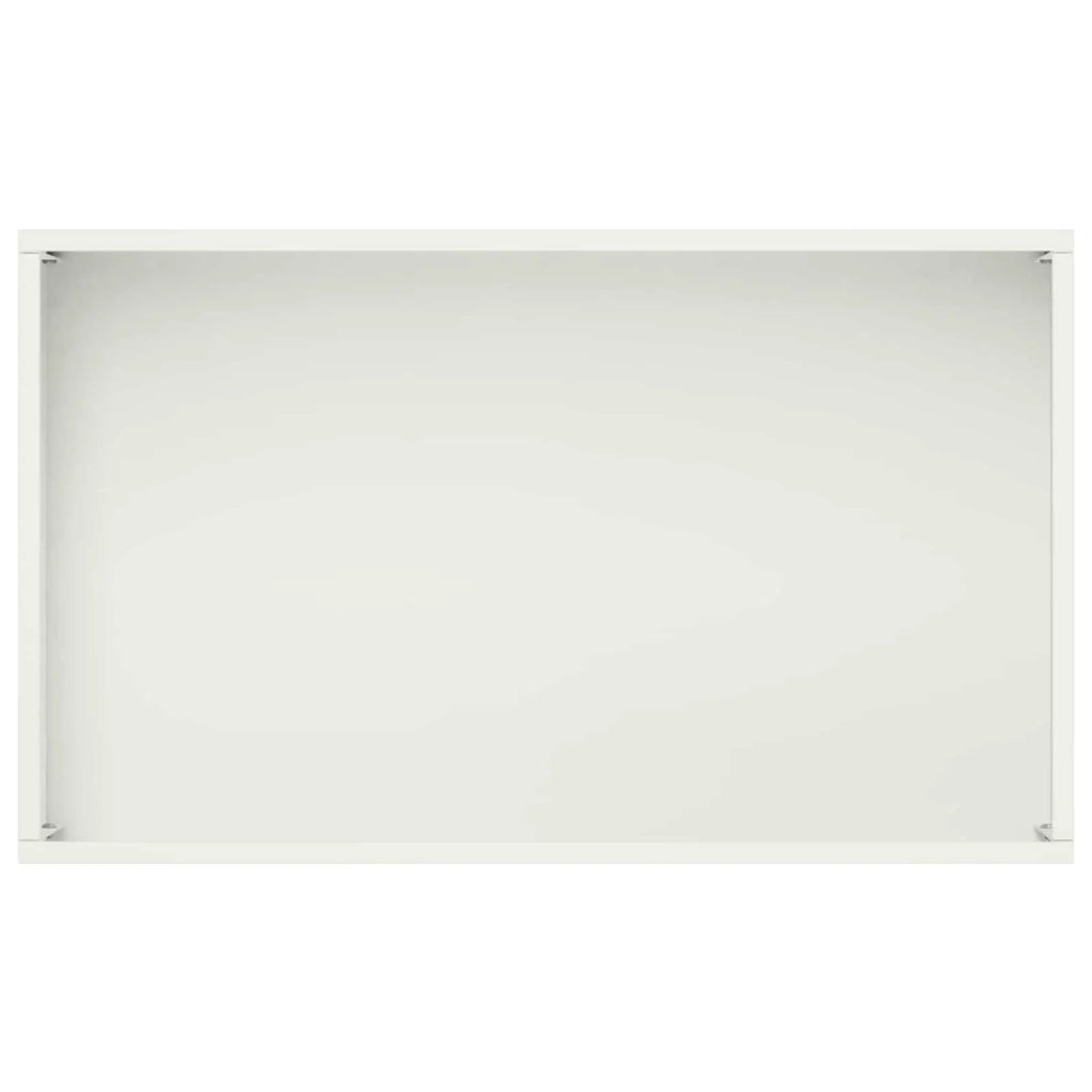 Vaso da giardino 2 pz Bianco 50 x 30 x 75 cm 8005781