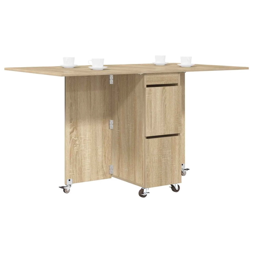 Tavolo da Pranzo 2 pcs 140 x 80 x 77 cm Legno ingegnerizzato 3424934