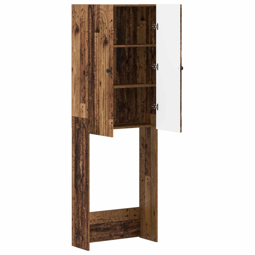 Mobile Bagno ALKMAAR Legno antico 66 x 25,5 x 190 cm 896263