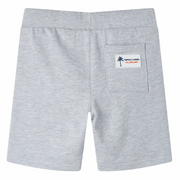 Pantaloncini per Bambini con Coulisse Grigio 128 CFW5290951