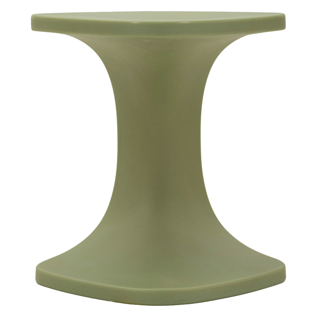 Bagan, Tavolino da Salotto Adatto per Indoor/outdoor, 44x54x44h cm Verde