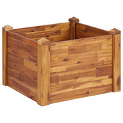 Letto Rialzato da Giardino 60x60x44 cm in Legno Massello Acacia 46576