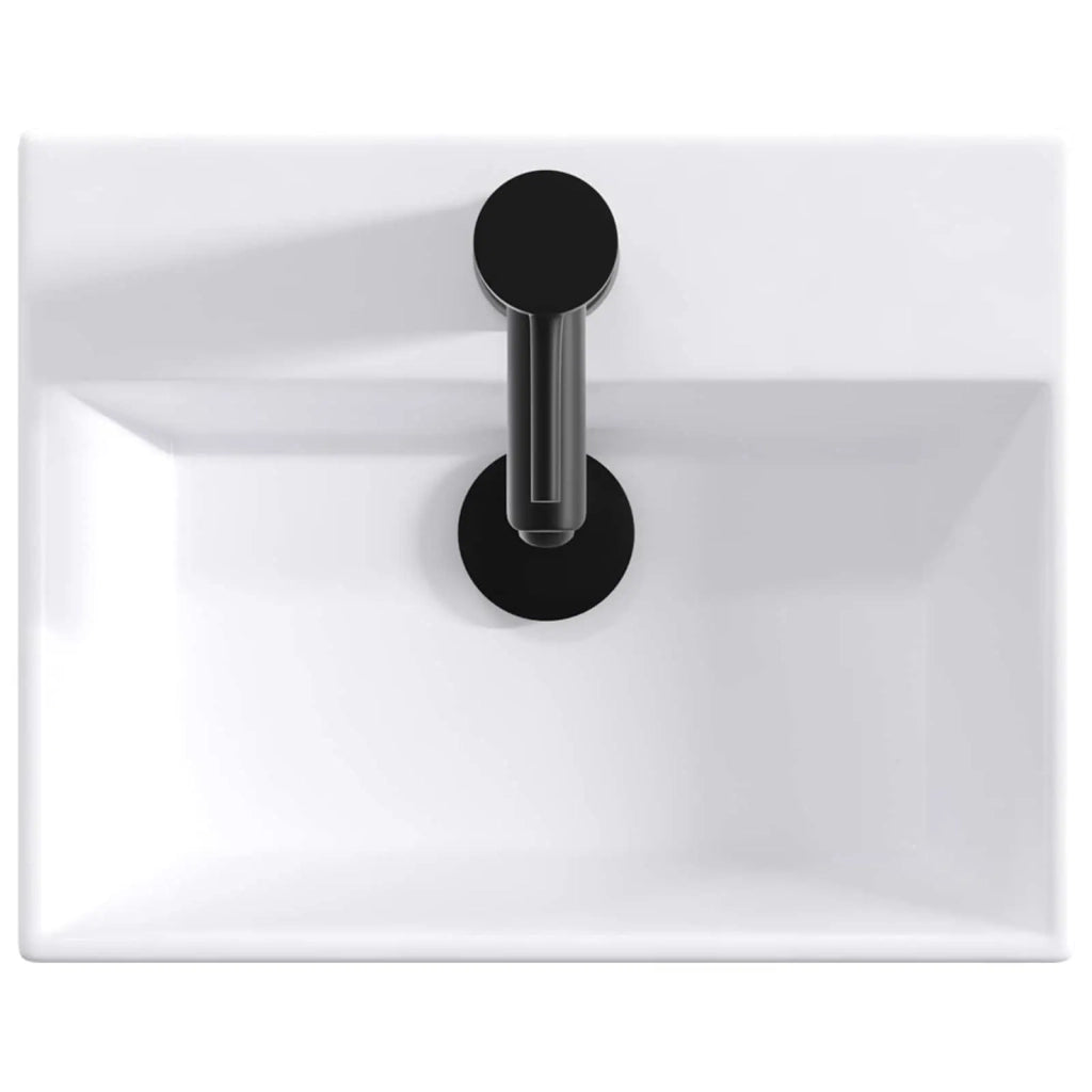 Set di mobili per il bagno Grigio Cemento Legno ingegnerizzato 3404253