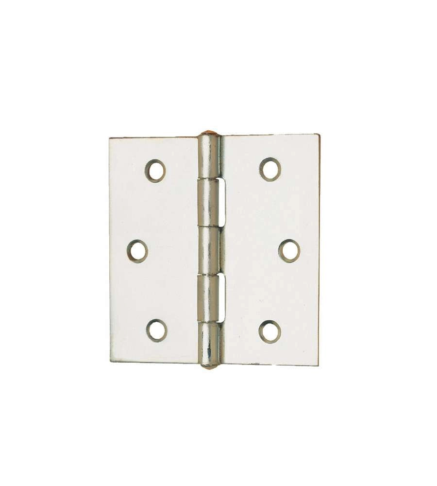 CERNIERA QUADRA 50x50 mm - 24 pezzi- CERNIERIFICIO VALTOCE