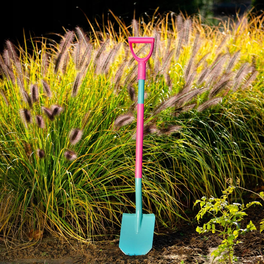Pala da scavo KADAX Sharp 115 cm con manico in metallo per giardino, da donna
