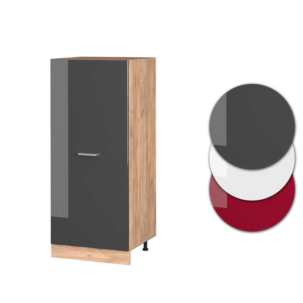 Mobile cucina dispensa R-Line Antracite lucido/Rovere dorato 60 cm Vicco