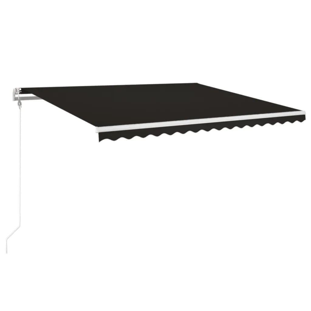 Tenda da Sole Retrattile Automatica 450x350 cm Antracite 3069009