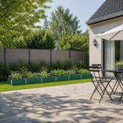 Letto rialzato da giardino Verde 600 x 80 x 24 cm 8006529