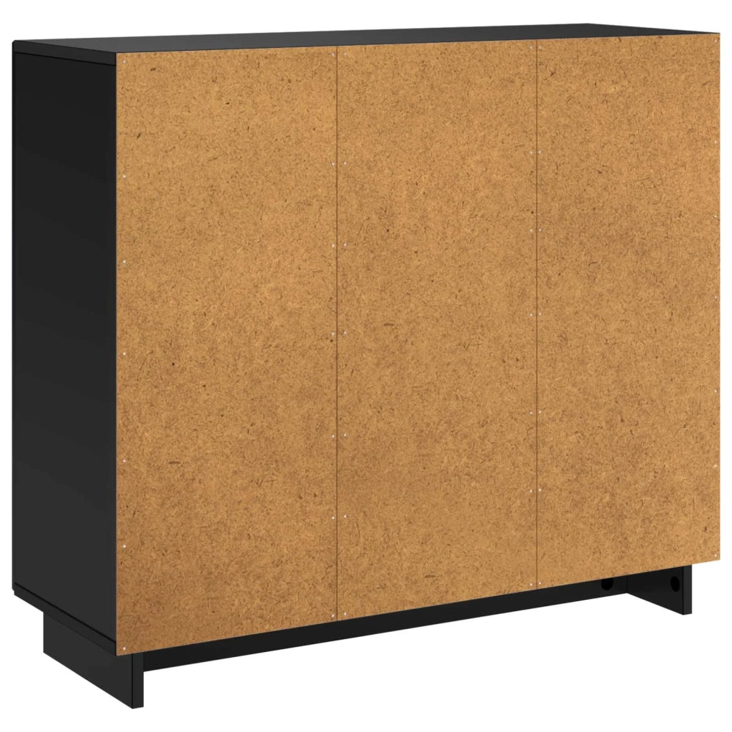Credenza Nero 85,5 x 31 x 75 cm Legno ingegnerizzato 8011541
