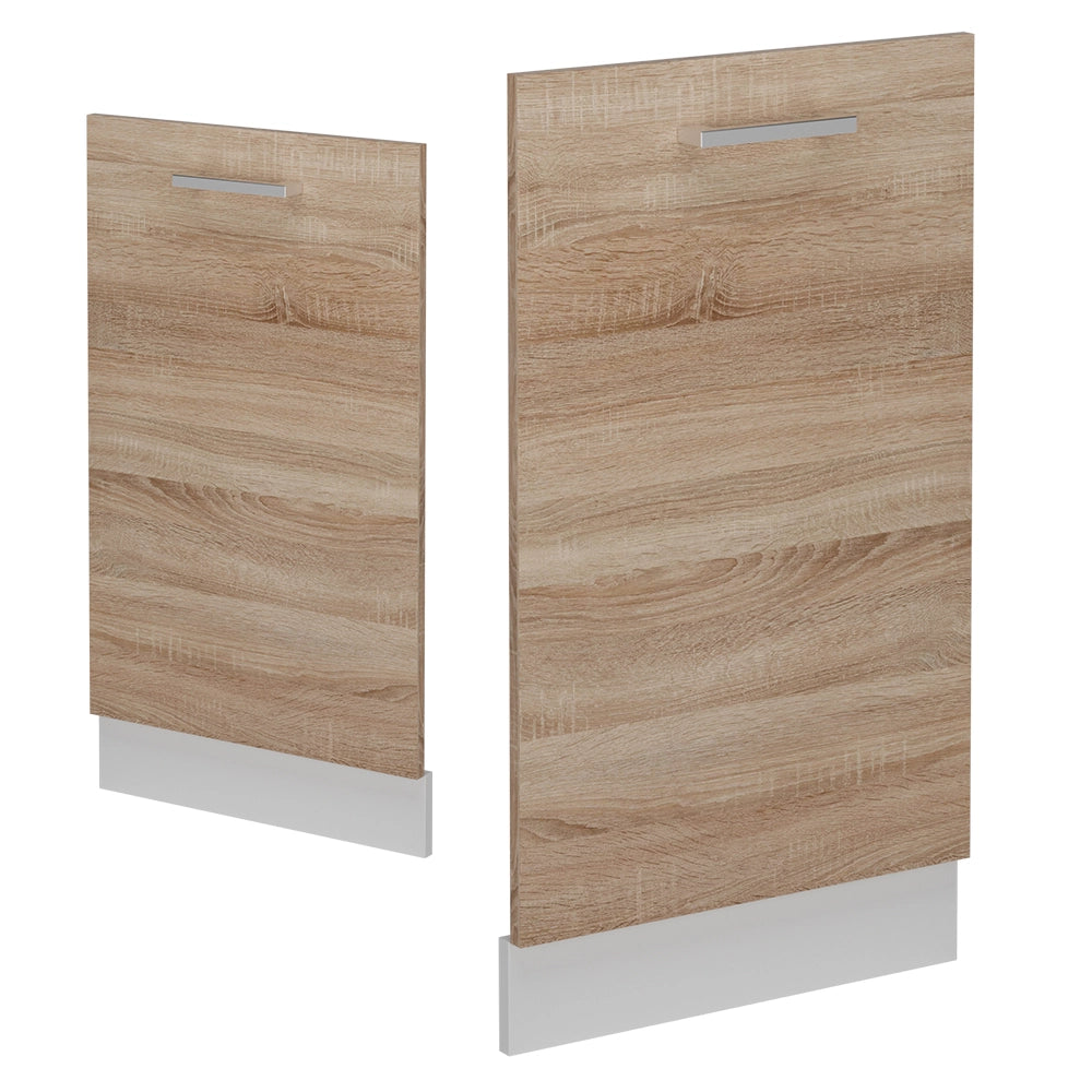 Pannello frontale della lavastoviglie R-Line Sonoma/Bianco 45 cm senza piano di lavoro Vicco