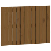 Testiera | Testata da Parete Ambra 82,5x3x60 cm in Legno Massello di Pino