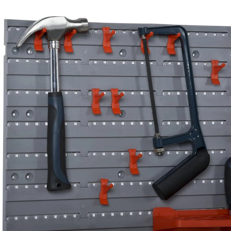 CONTENITORE PORTAUTENSILE CON SCATOLE REGOLABILI RIMOVIBILE MONTAGGIO A MURO 44P