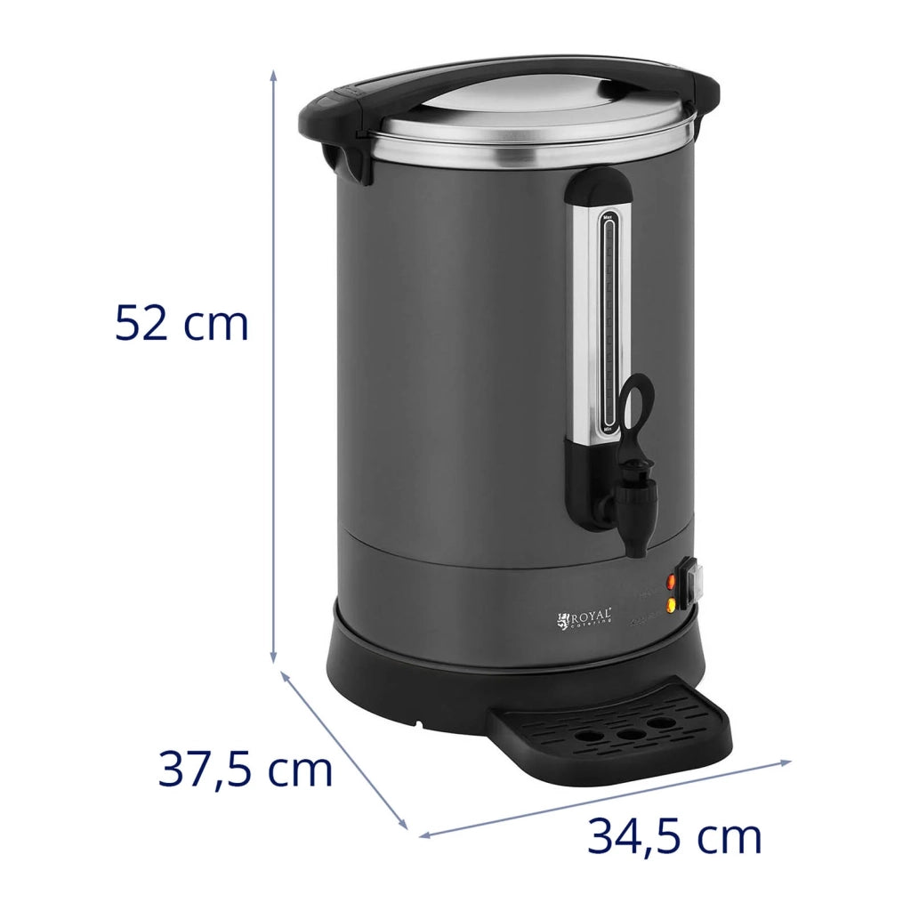 Macchina da caffè filtro percolatore elettrico professionale 14 litri acciaio inox 14_0004682