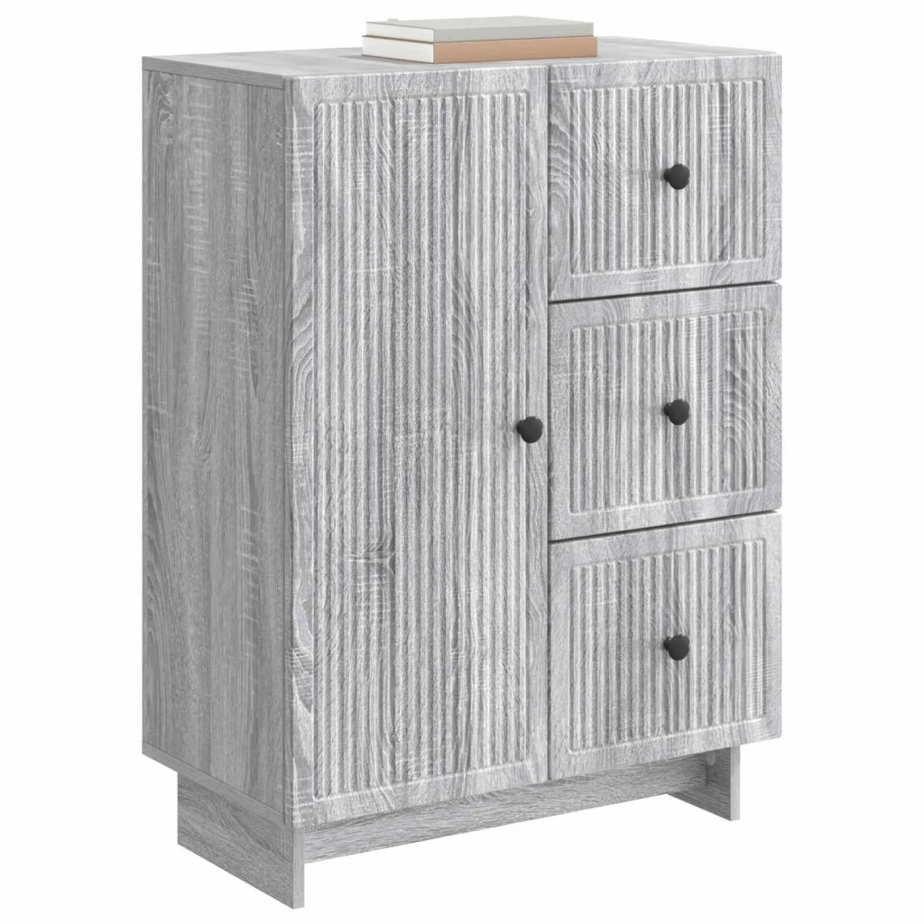 Credenza Grigio Sonoma 66 x 34,5 x 90 cm Legno ingegnerizzato 893941