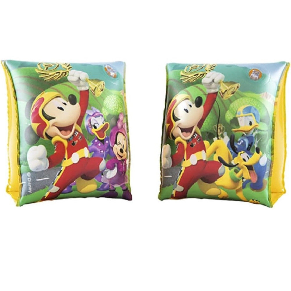 Trade Shop - Braccioli Mickey And The Roarster Topolino 23x15 Cm Piscina Mare Bambini 91002b -