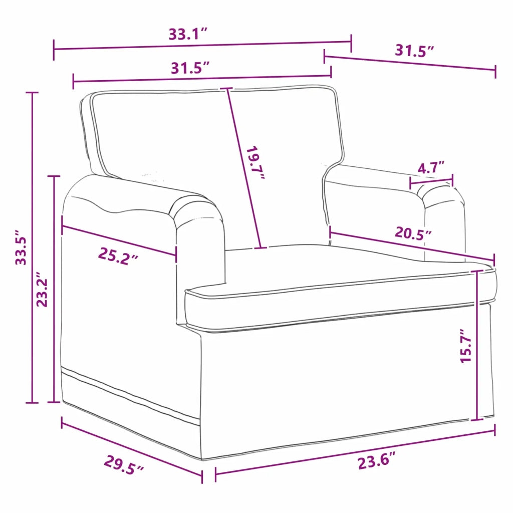 Set di divani 2 pcs Grigio scuro 162 x 80 x 85 cm Tessuto 3407561