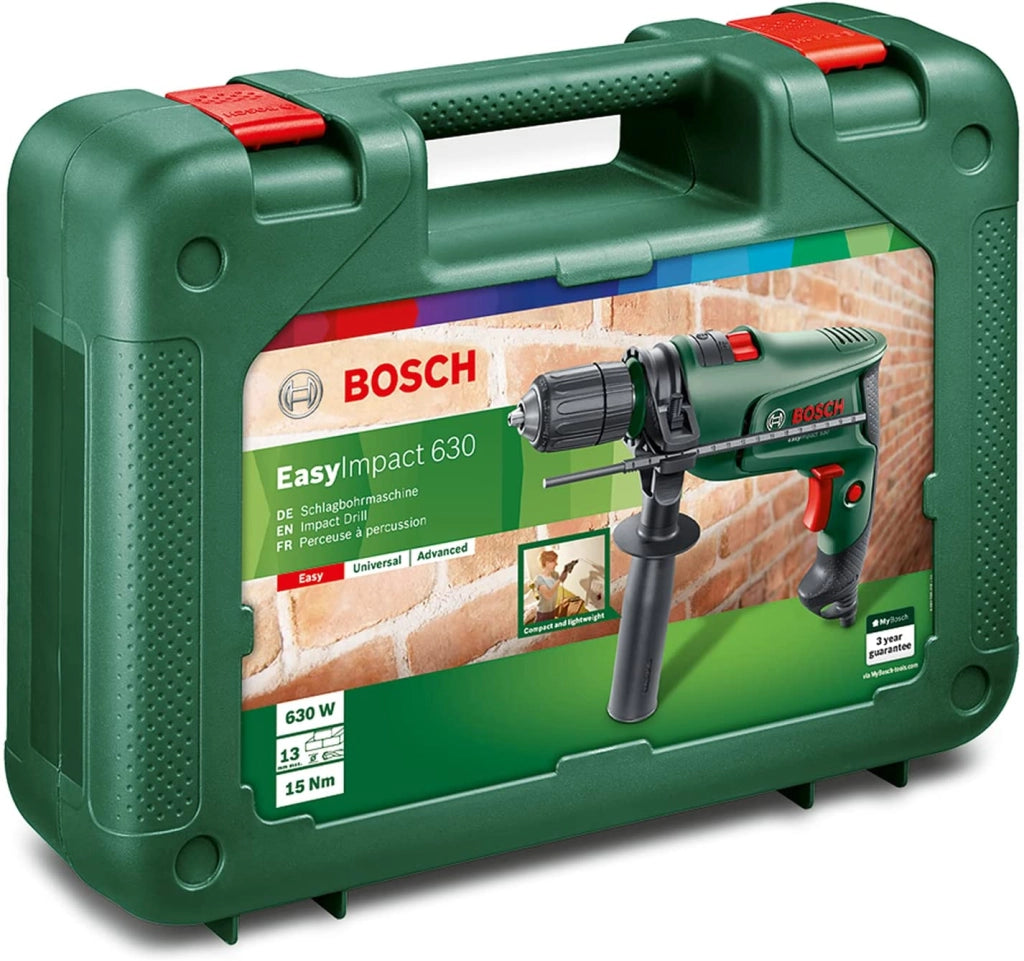BOSCH-V TRAPANO 630W MM.13 EASY IMPACT 630 KIT