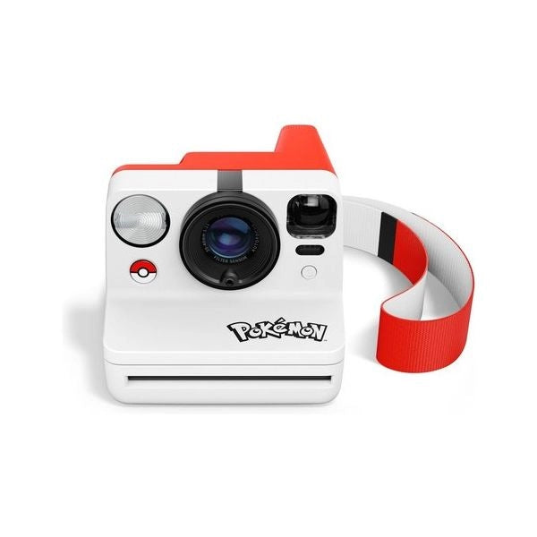 Fotocamera istantanea polaroid pknowp now gen 3 pokemon red e white