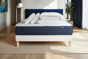 Pacchetto letto completo - Materasso 200x200cm + Box spring con doghe (kit) + 2 cuscini + Piumino - Actilatex Sleep