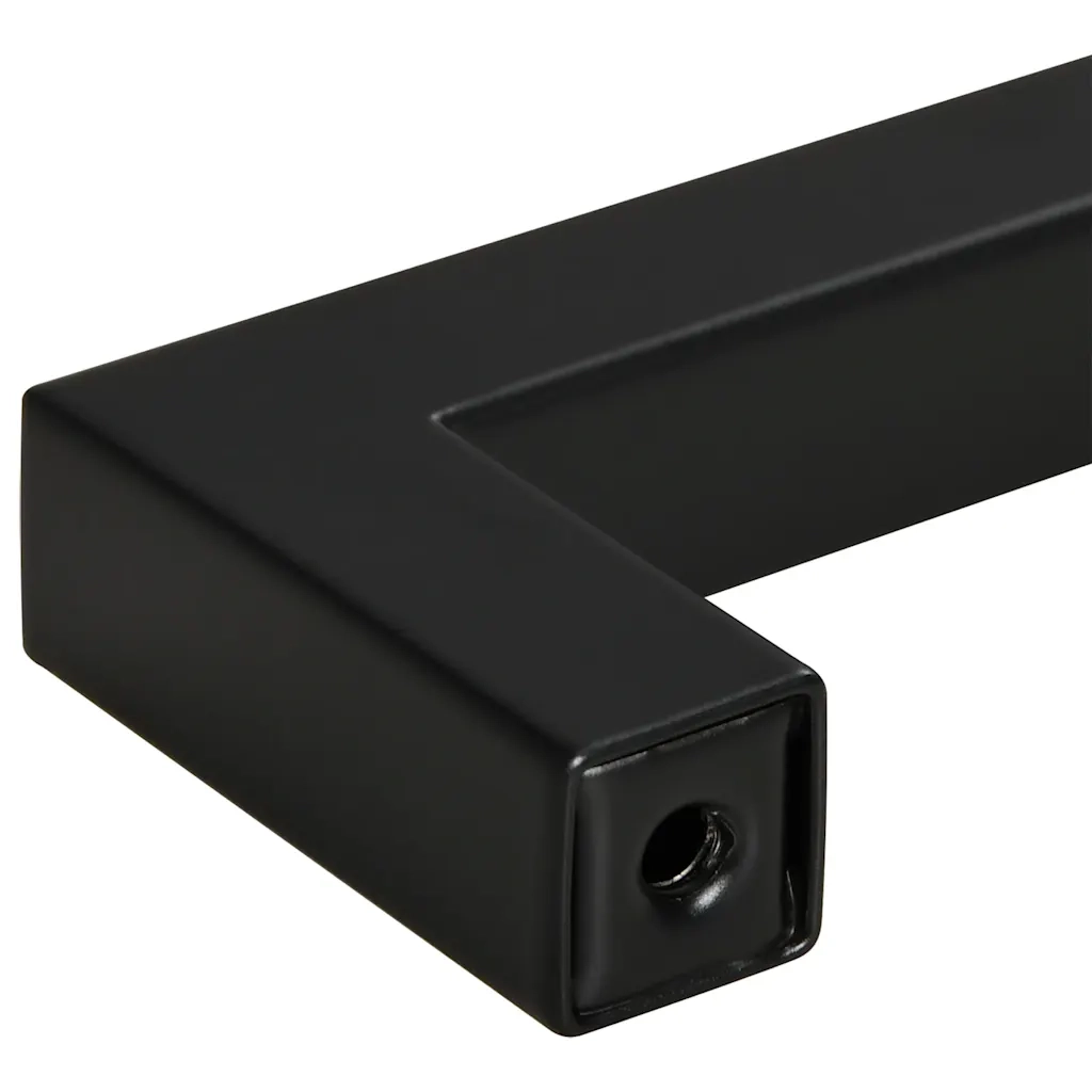 Maniglie per Mobili 5pz Nere 320mm in Acciaio Inox 155402