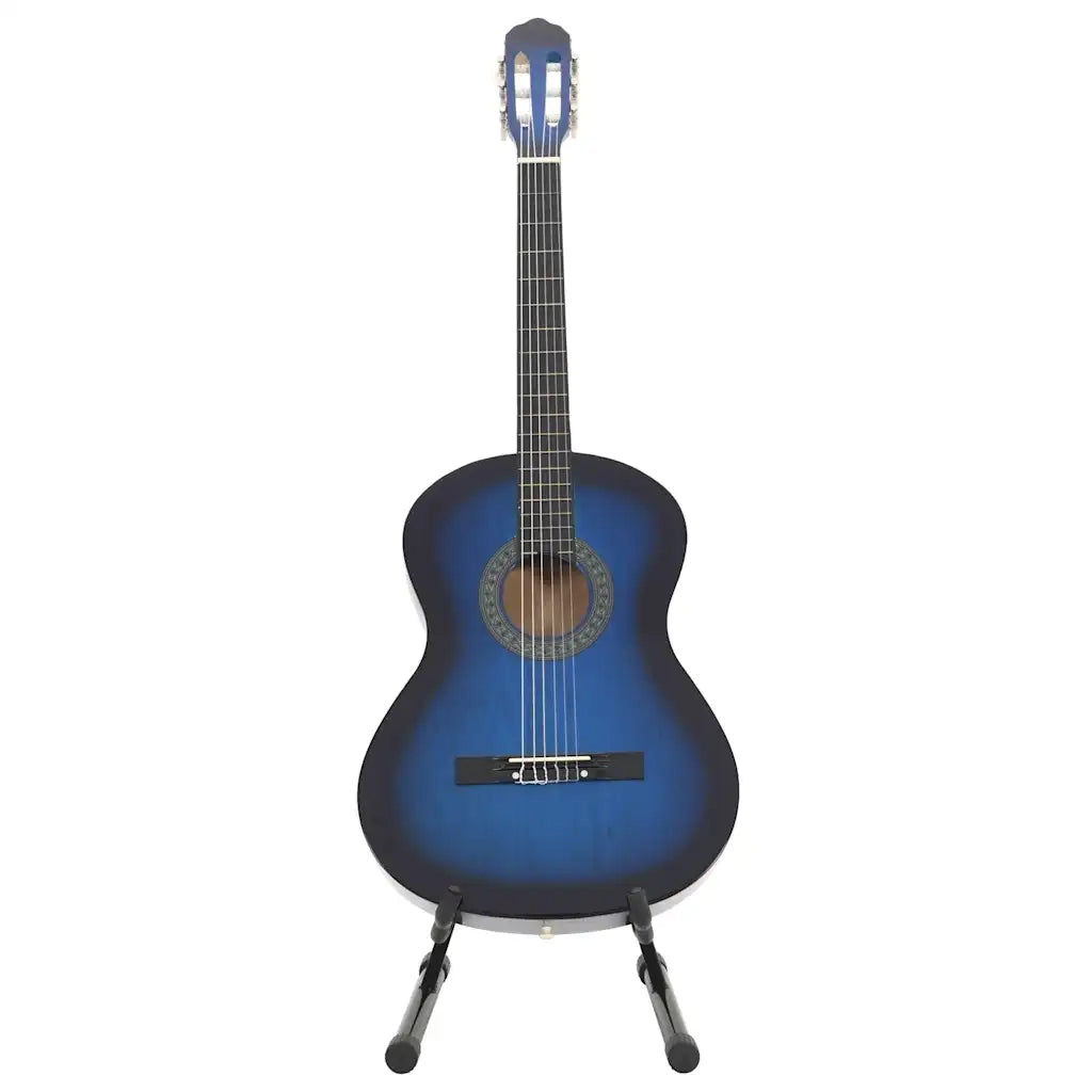 Set Chitarra Classica per Principianti 12 pz Blu 4/4 39" CFW5033650