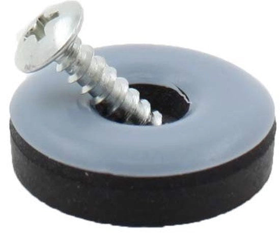 Gli spaziatori per mobili in Teflon 38 mm - Gli spaziatori per mobili con vite - Antiscivolo - Resistenti agli urti - Protezione per pavimenti - Spostamento silenzioso