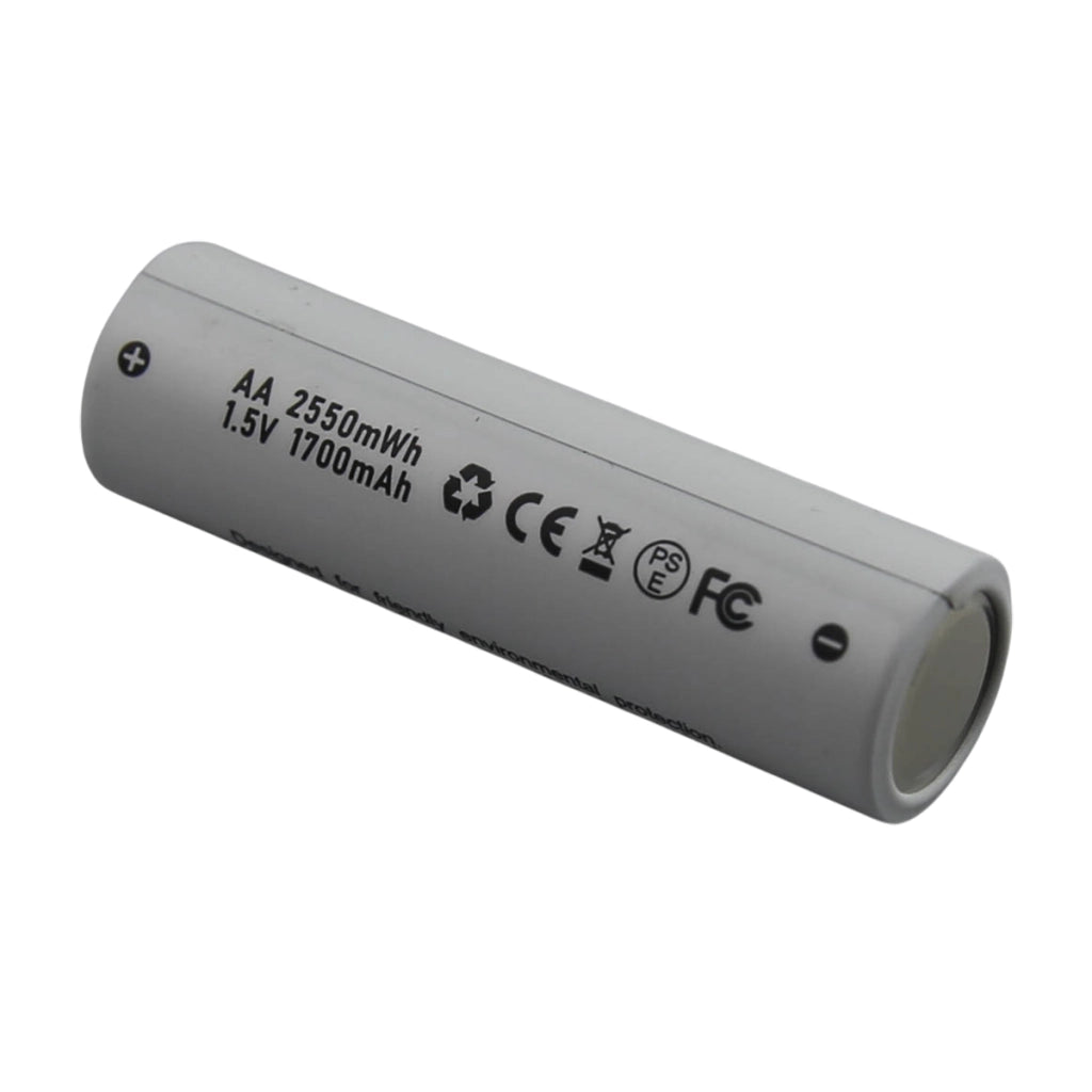 1,5 V 1700 mAh compatibile con la batteria AA 14500 con porta ricaricabile USB-C  Avizar