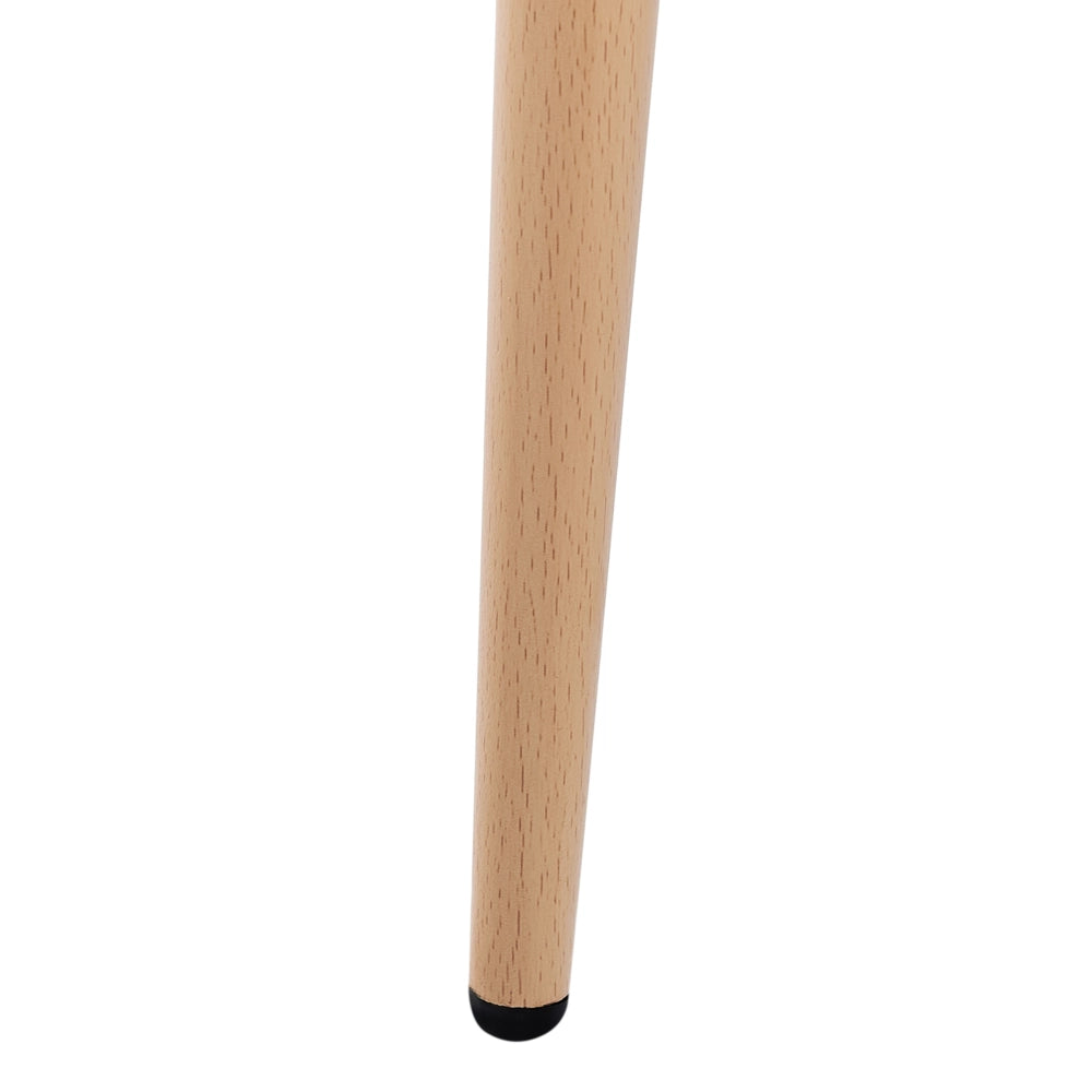 Set di 4 sedie da pranzo Seduta sintetica trasparente Gambe in metallo Seduta moderna semplice e minimalista