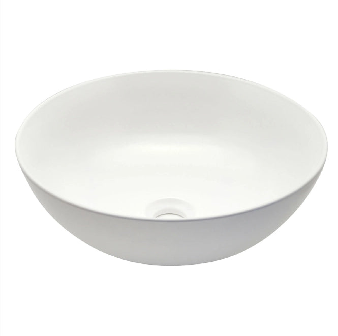 Lavabo d'appoggio bacinella Bianco Matt