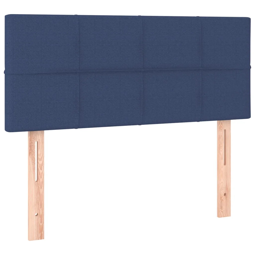 Testiera | Testata Blu 90x5x78/88 cm in Tessuto