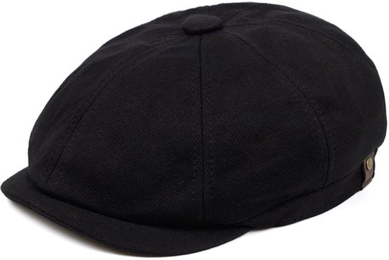 Cappello da pittore per uomo a forma ottagonale retro con cappuccio multifunzione