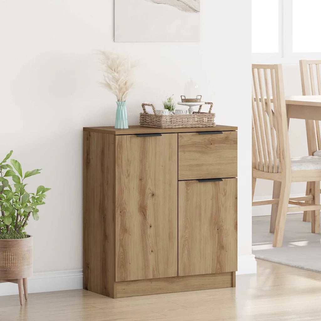 Credenza-Buffet-Armadio da cucina Rovere artigianale 60 x 30 x 70 cm Legno multistrato